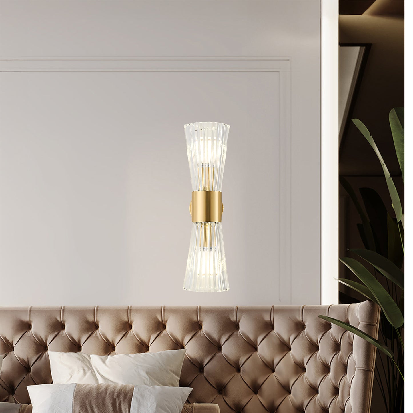 Vesta Eclectic Metal Wall Lamp