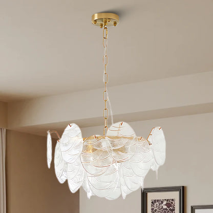 Victorian Disc Eclectic Crystal Chandelier