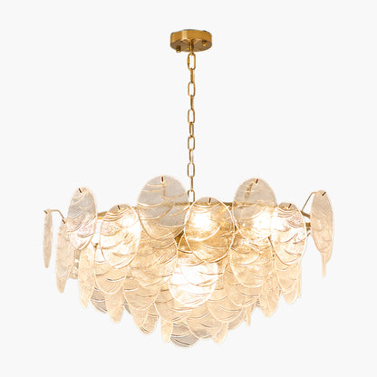 Victorian Disc Eclectic Crystal Chandelier