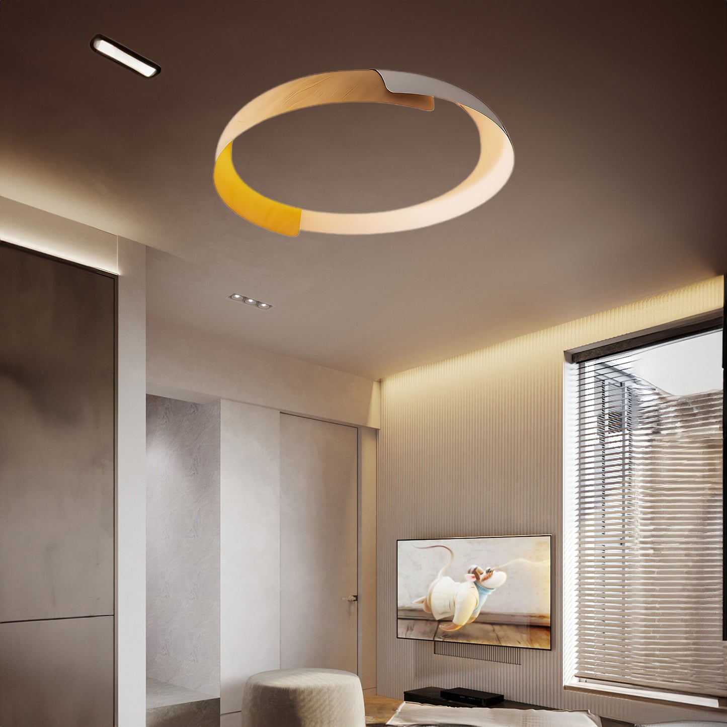 Vikaey Minimalist Metal Ceiling Light