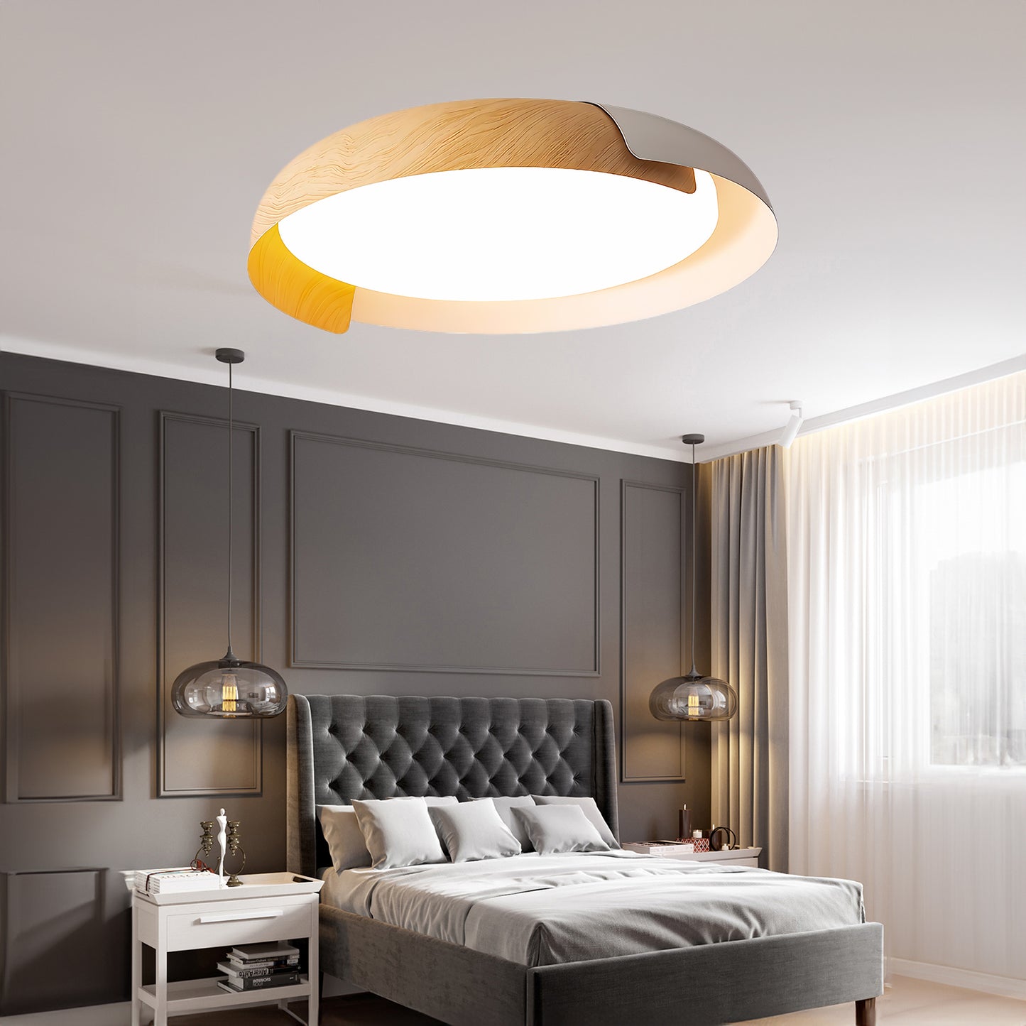 Vikaey Minimalist Metal Ceiling Light