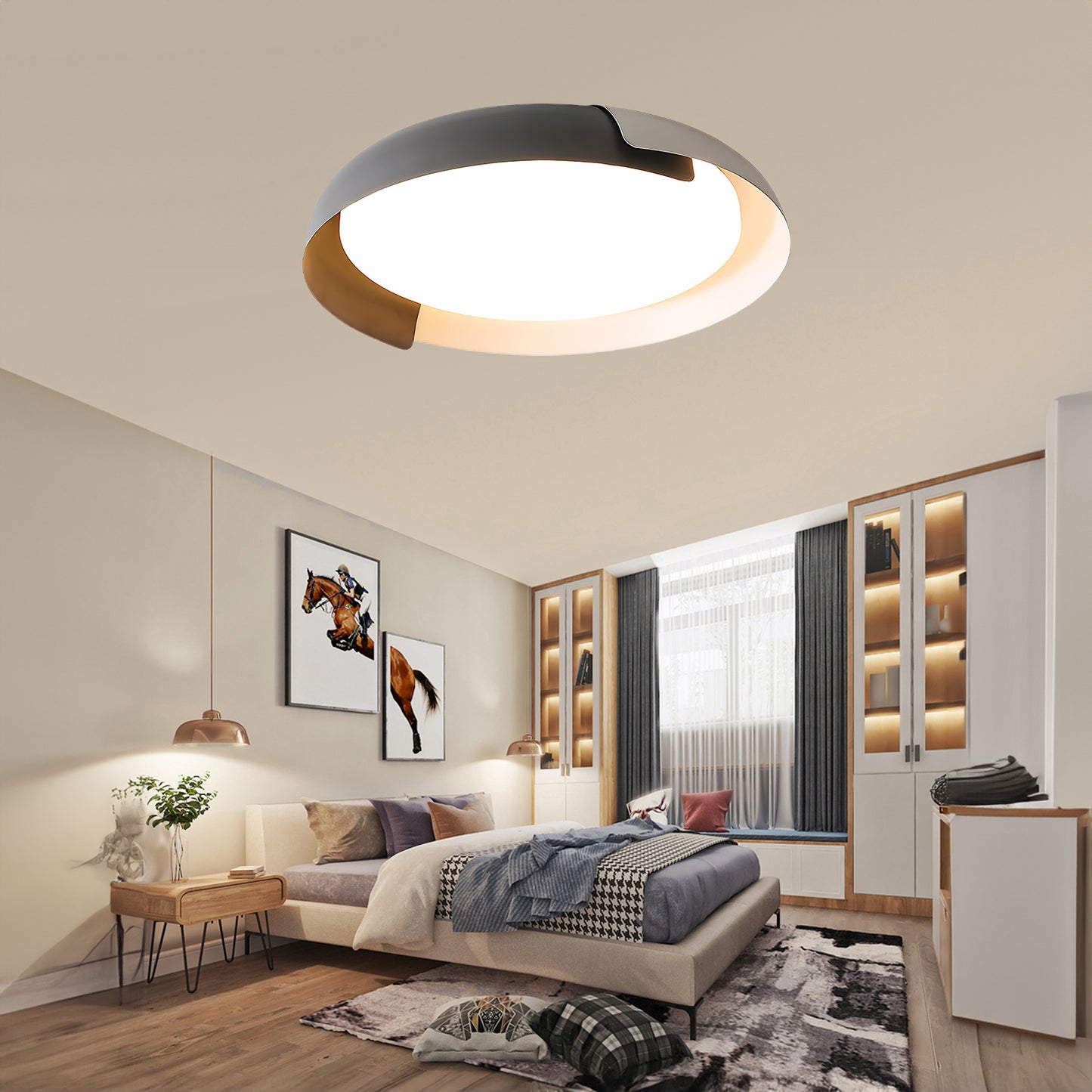 Vikaey Minimalist Metal Ceiling Light