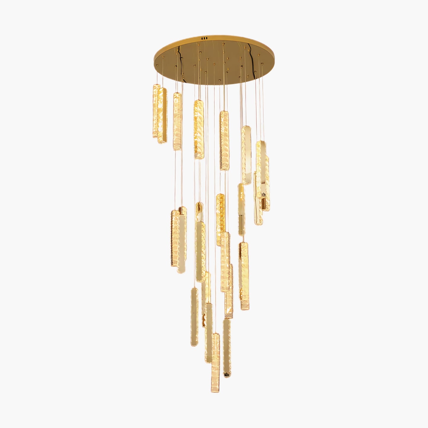 Villa Forci Eclectic Metal Chandelier