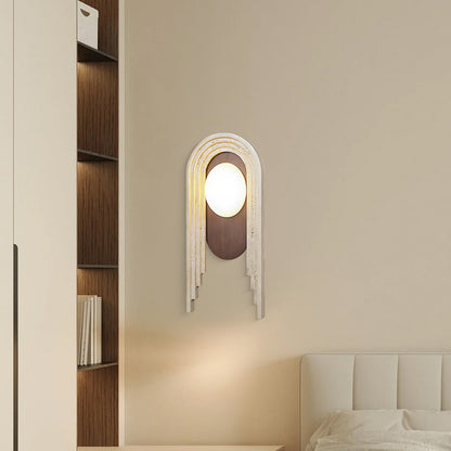 Vima Minimalist Crystal Wall Light