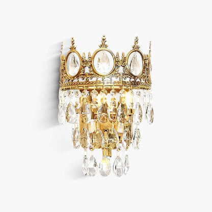 Crystal Vintage Metal Wall lamp