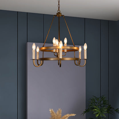 Voyager Vintage Metal Chandelier