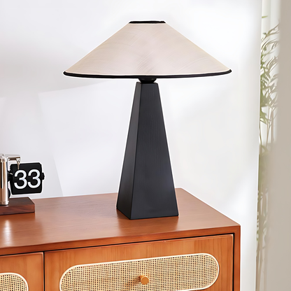 Vintage Wood Guest Table Lamp