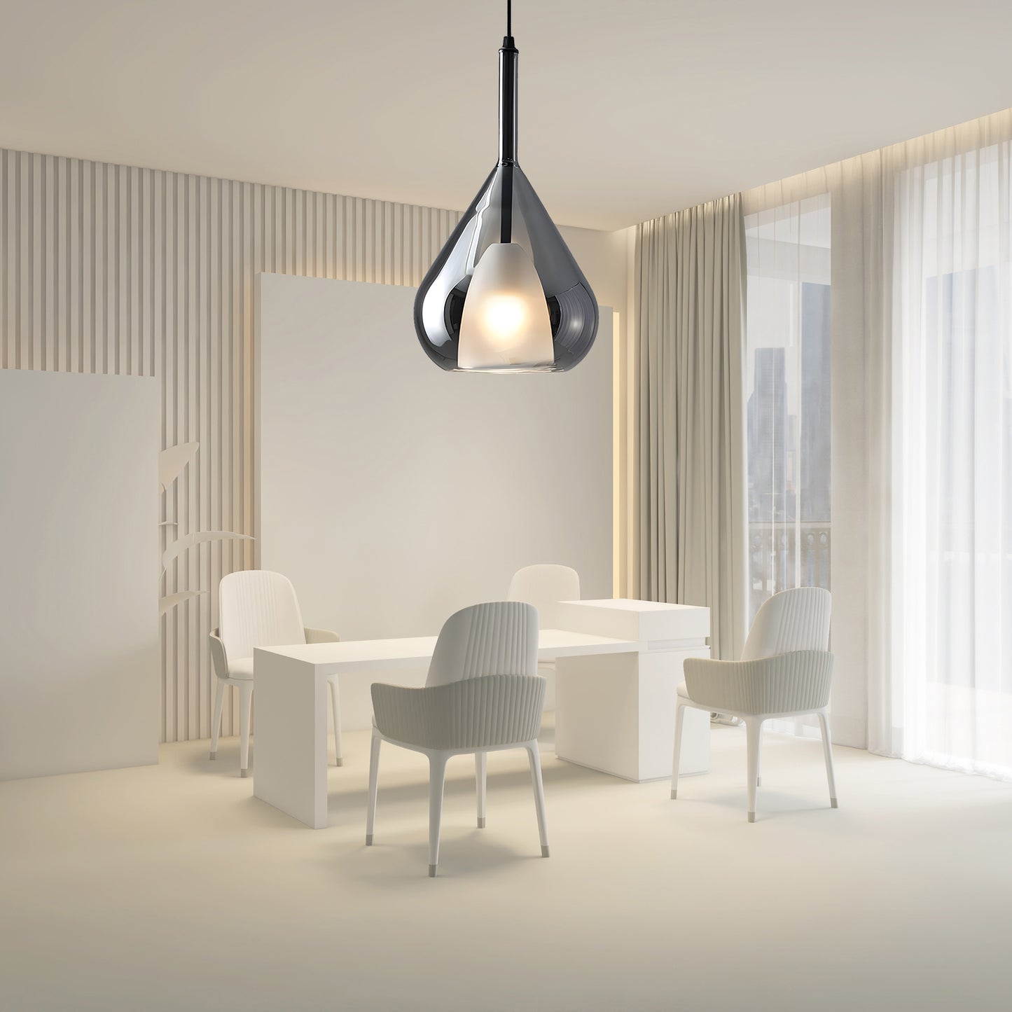 Vortex Modern Crystal Pendant Lamp