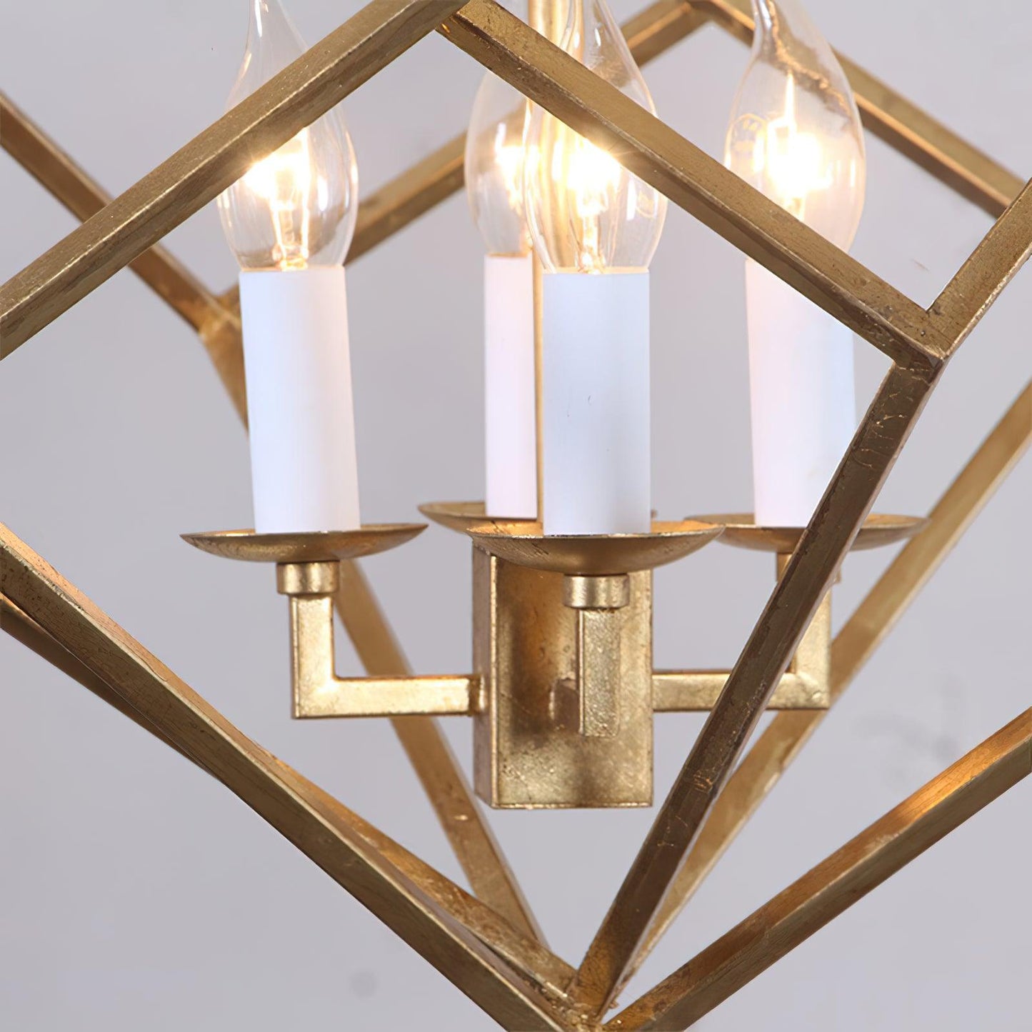 Voss Geometric Eclectic Metal Pendant Light