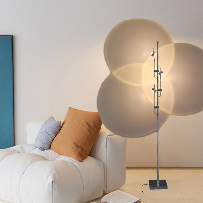 Wa Wa Eclectic Crystal Floor Lamp