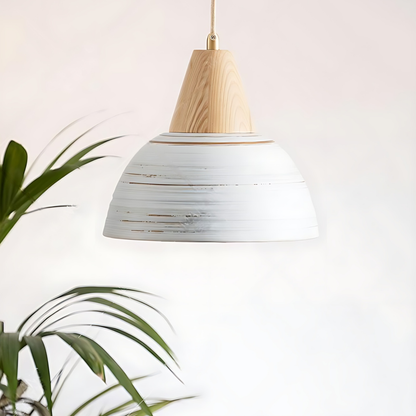 Wabi-Sabi Ceramic Bar Pendant Lamp