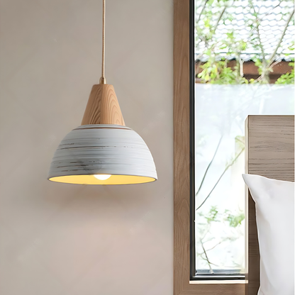 Wabi-Sabi Ceramic Bar Pendant Lamp