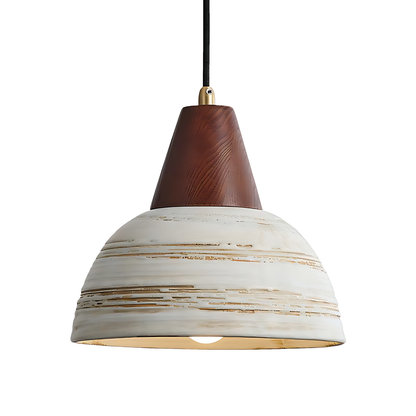 Wabi-Sabi Ceramic Bar Pendant Lamp