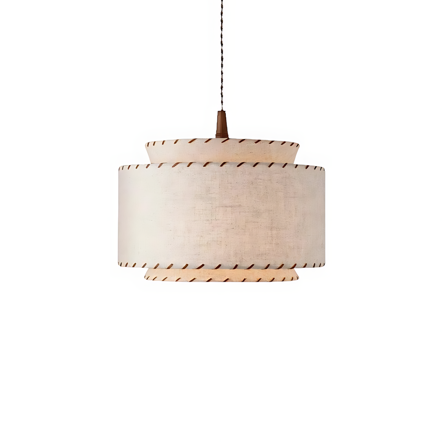 Wabi-Sabi Fabric Nook Chandelier