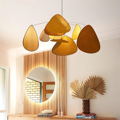 Wabi-Sabi Fabric Villa Chandelier