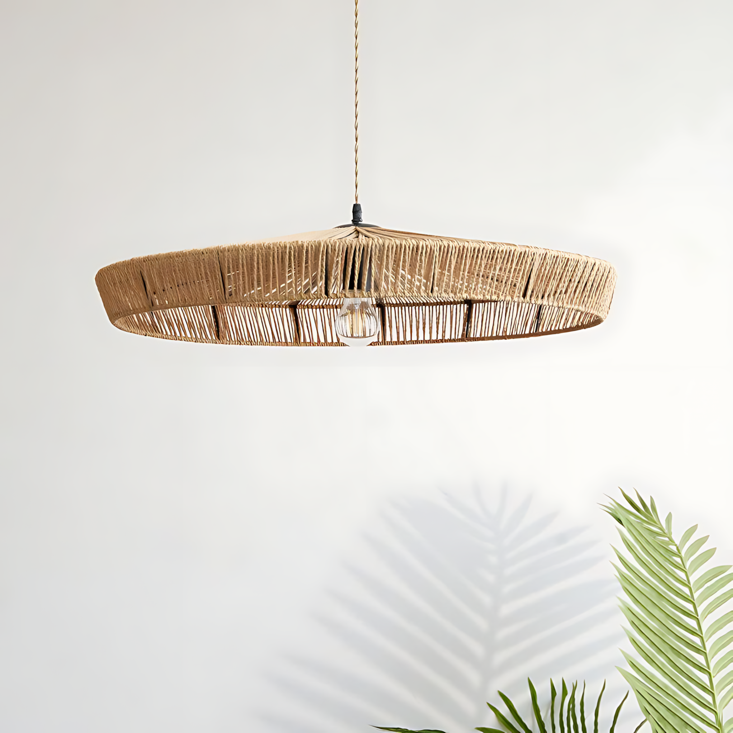 Wabi-Sabi Hemp Dining Pendant Lamp