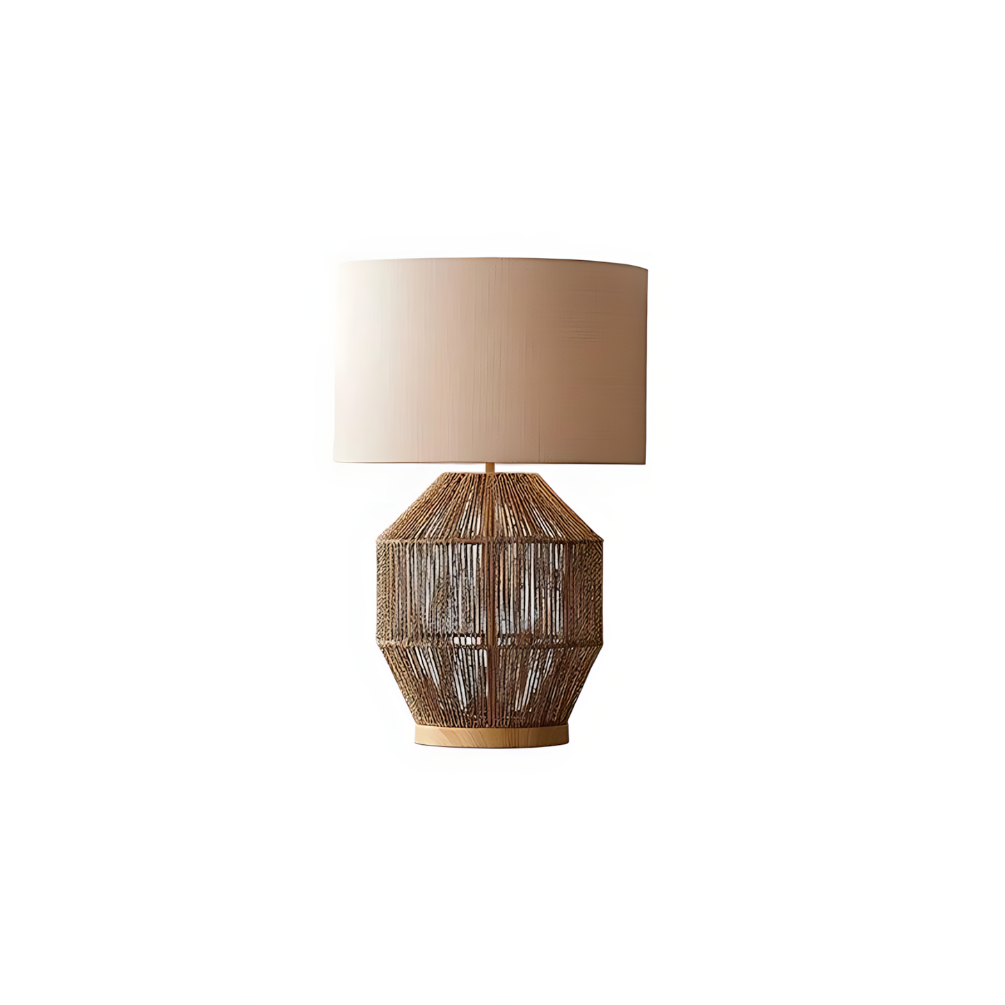 Wabi-Sabi Hemp Quiet Table Lamp