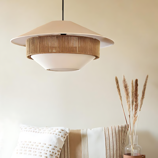 Wabi-Sabi Hemp Serenity Chandelier