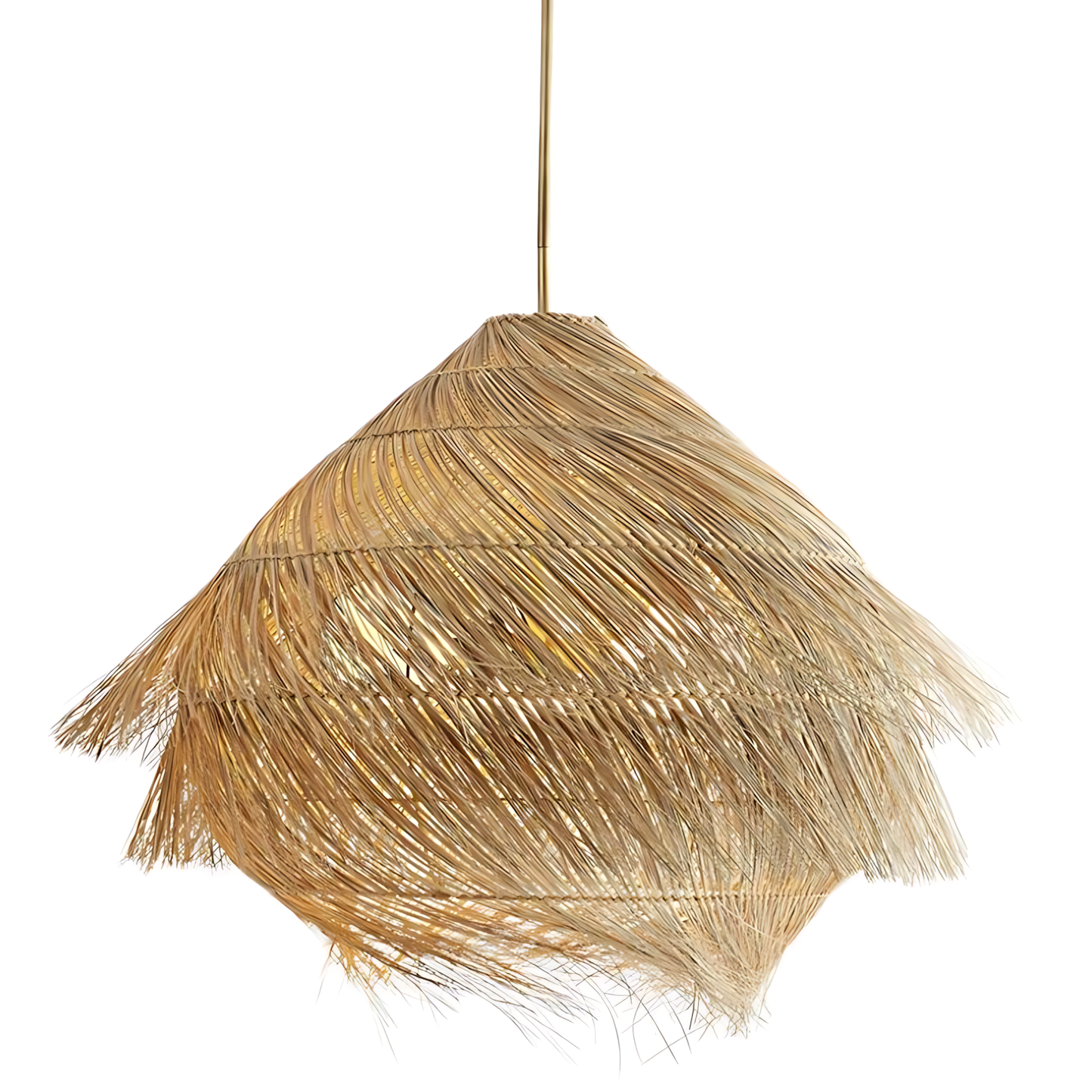 Wabi-Sabi Rattan Island Pendant Lamp