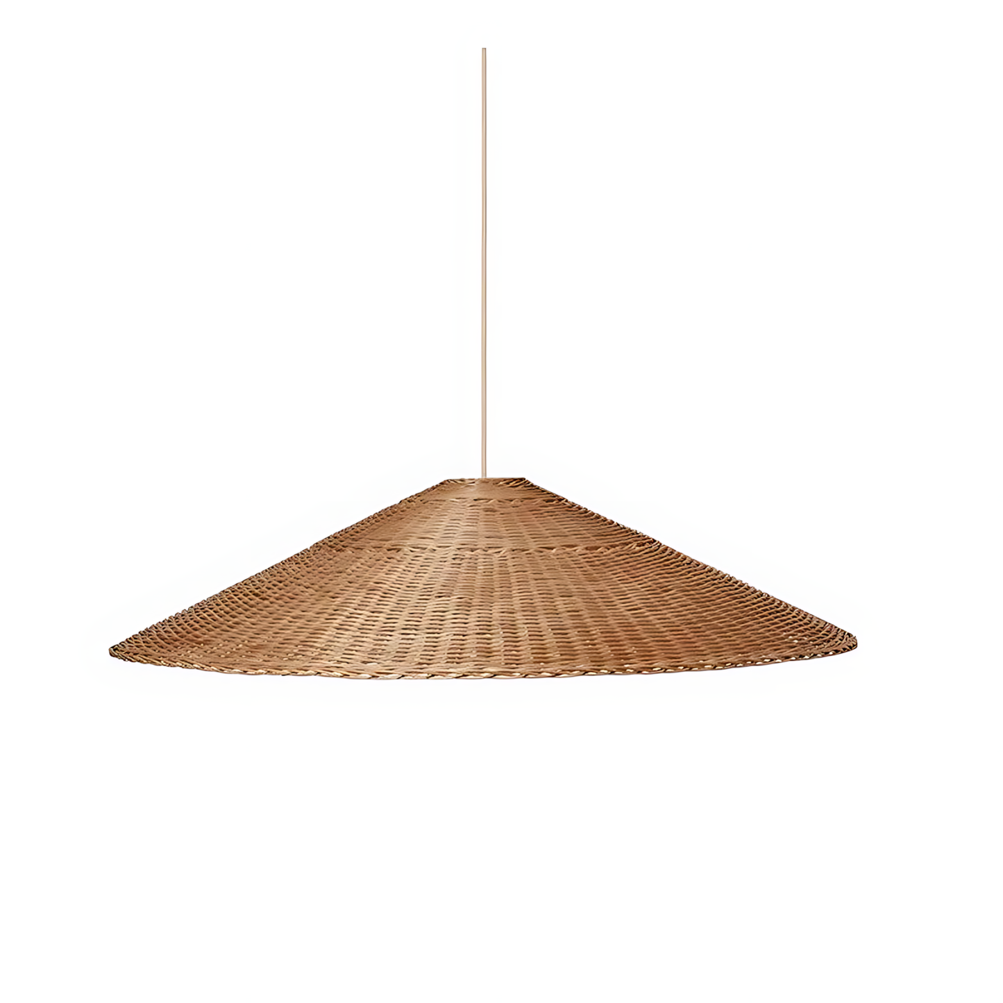 Wabi-Sabi Rattan Serenity Pendant Lamp