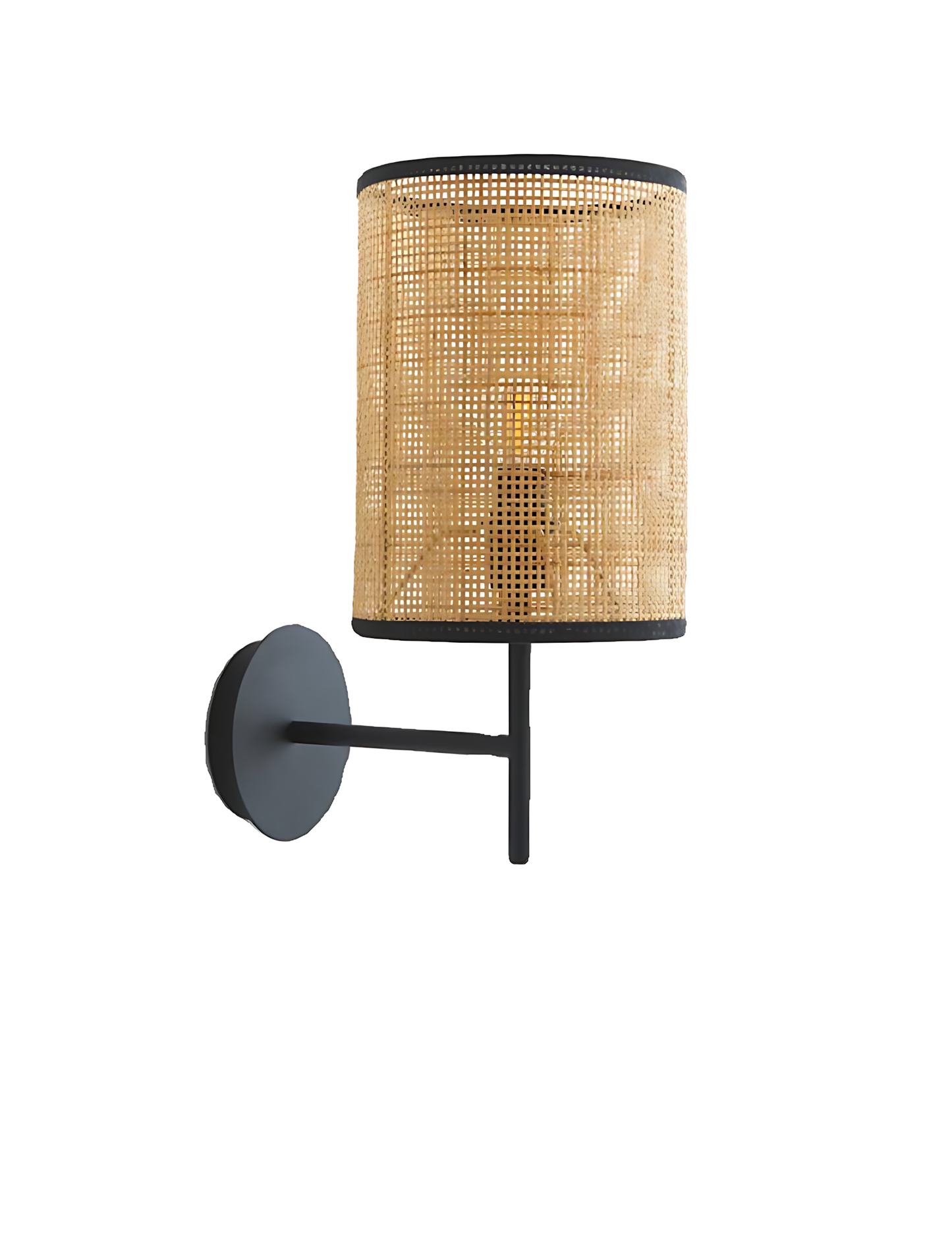 Wabi-Sabi Rattan Sleep Wall Lamp