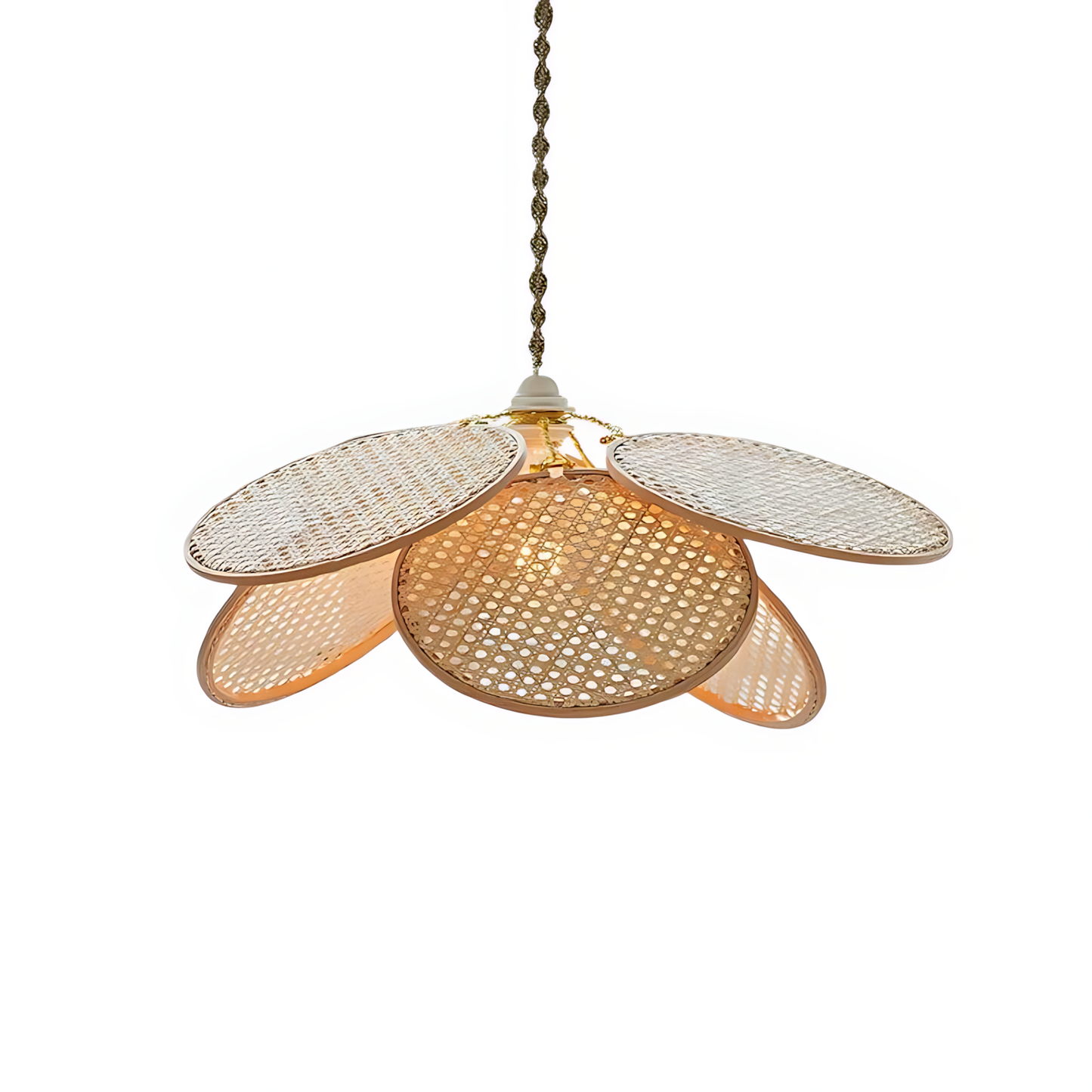 Wabi-Sabi Rattan Slumber Pendant Lamp