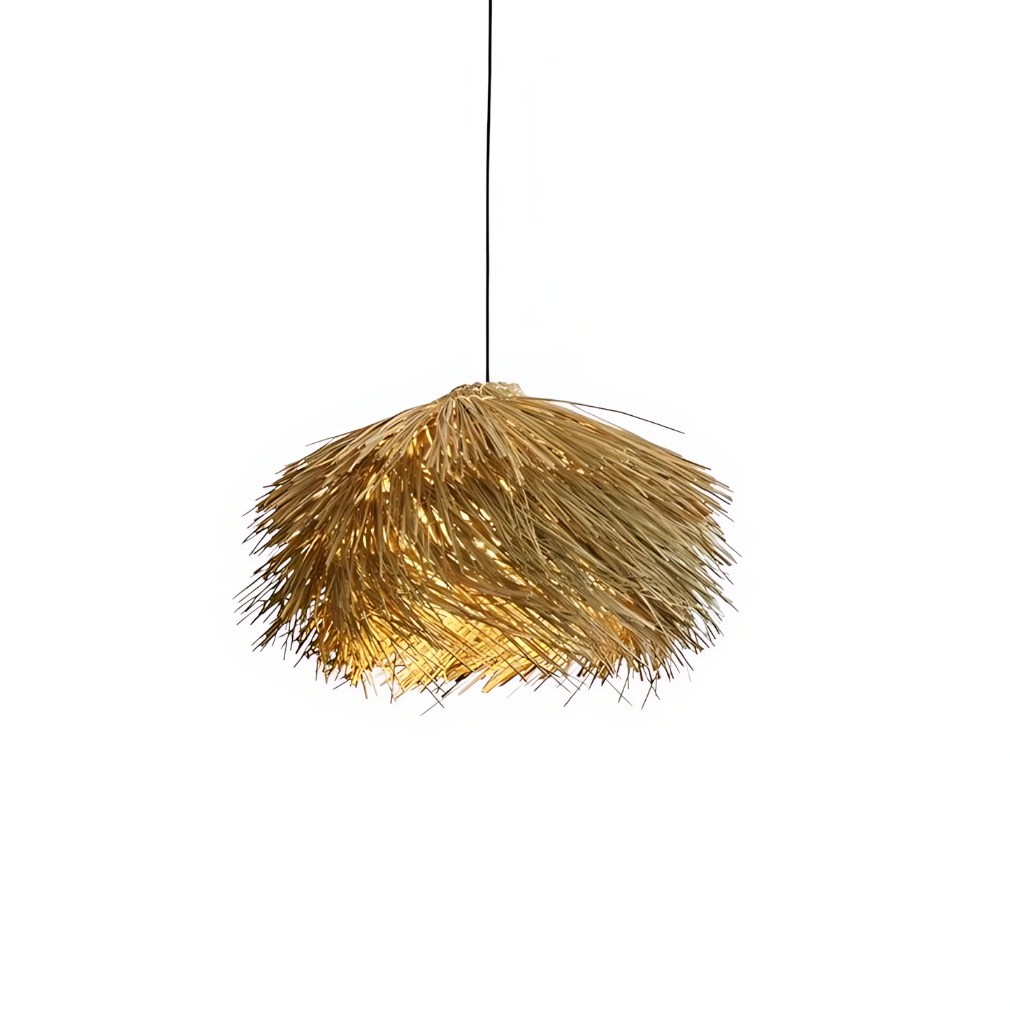 Wabi-Sabi Rattan Supper Pendant Lamp