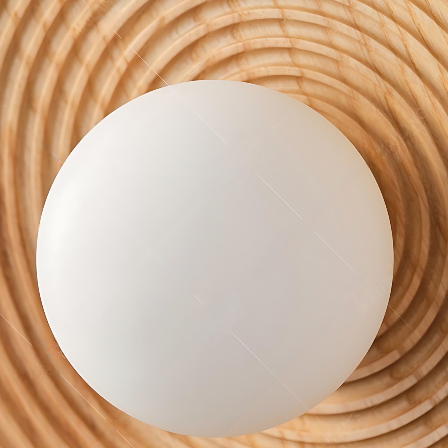 Wabi-Sabi Round Night Wall Lamp