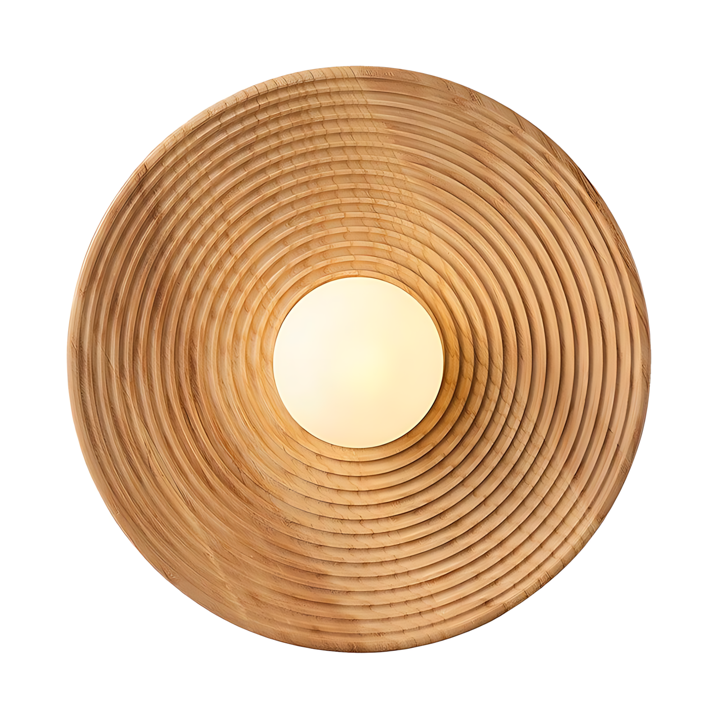 Wabi-Sabi Round Night Wall Lamp