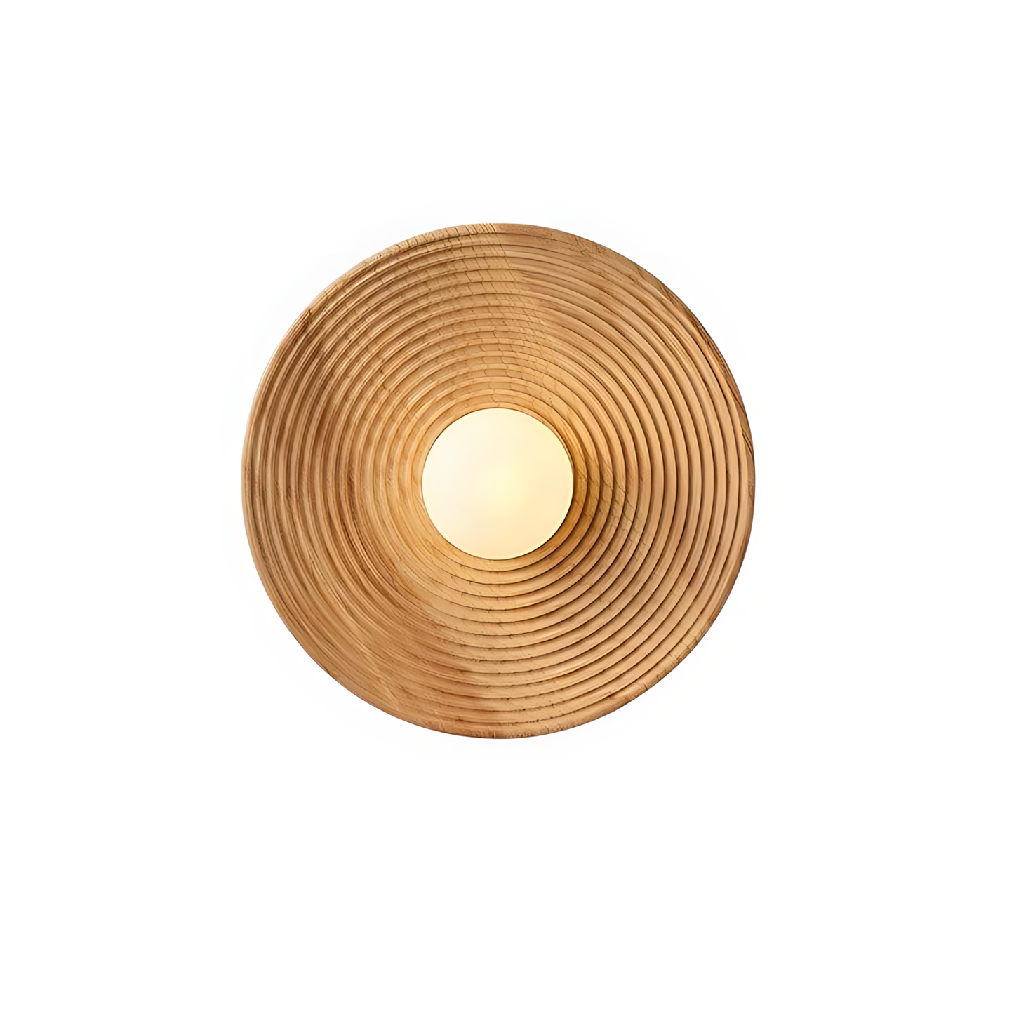 Wabi-Sabi Round Night Wall Lamp