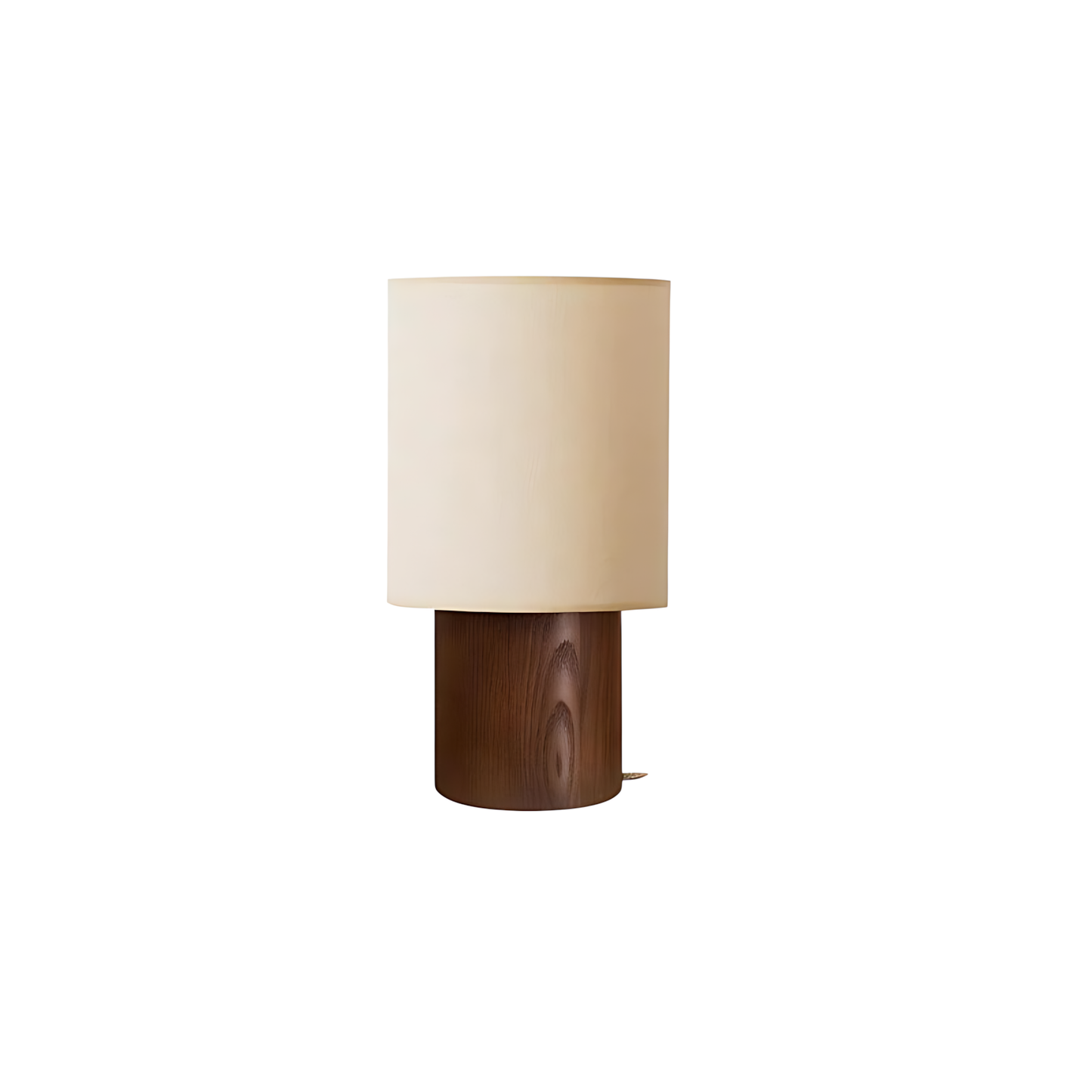 Wabi-Sabi Wood Nightstand Table Lamp