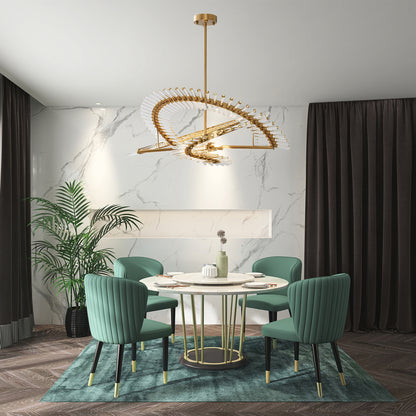 Waltz Art Eclectic Metal Chandelier