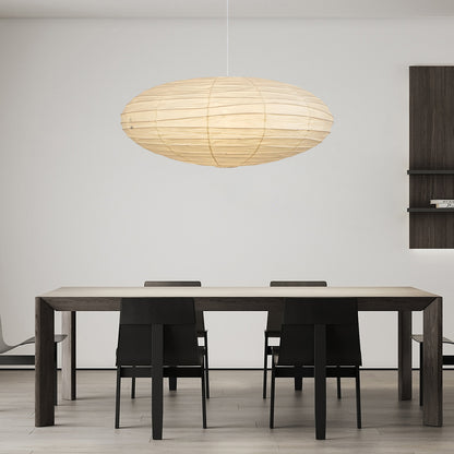 Washi Paper 70EN Traditional Metal Pendant Lamp