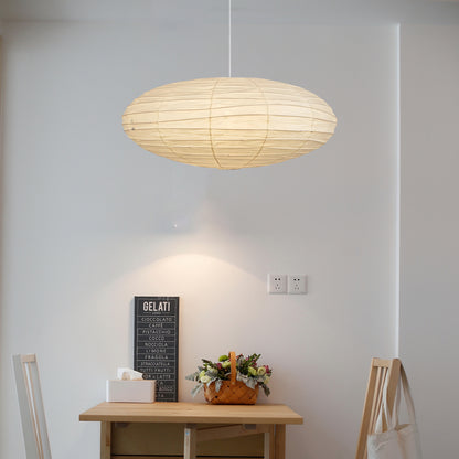 Washi Paper 70EN Traditional Metal Pendant Lamp