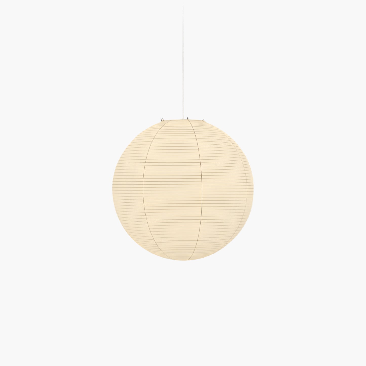 Washi Paper Round Series Classic Metal Pendant Lamp