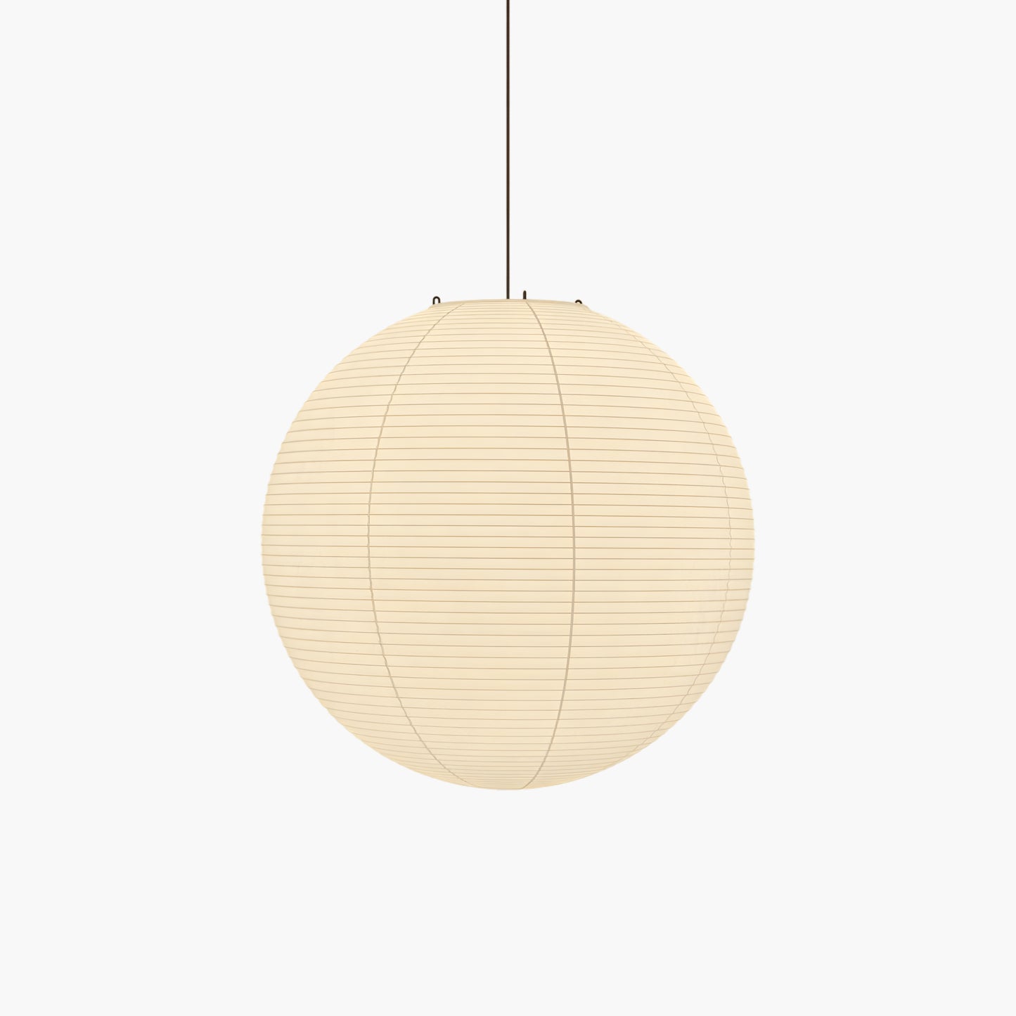 Washi Paper Round Series Classic Metal Pendant Lamp