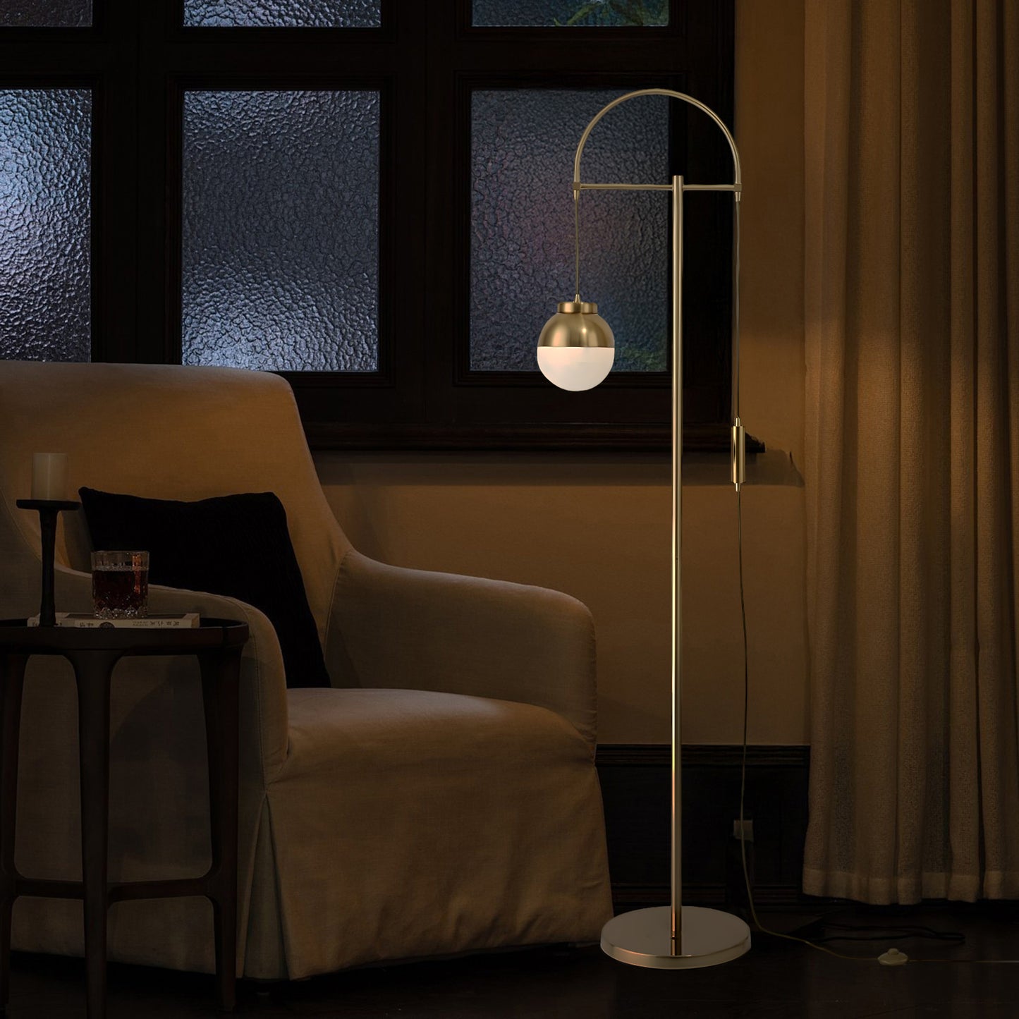 Waterloo Traditional Crystal Floor Lamp