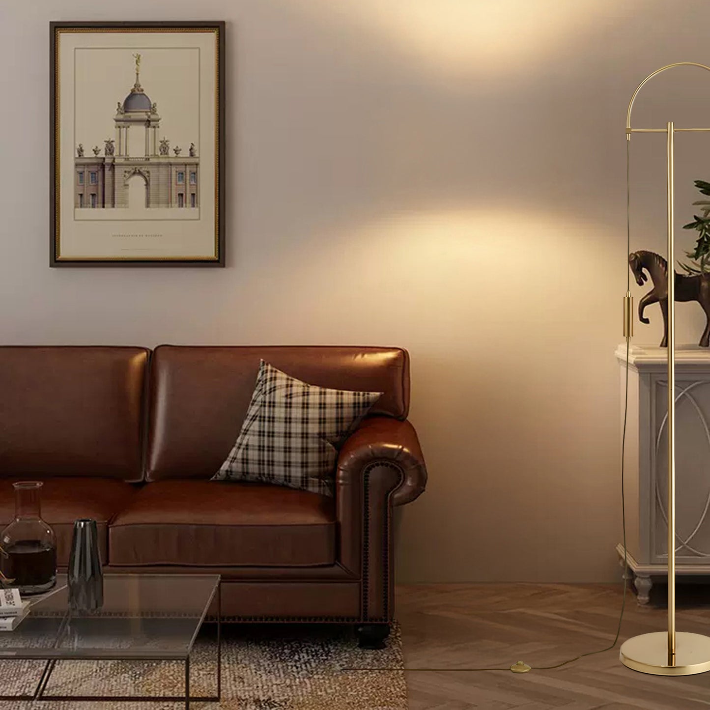 Waterloo Traditional Crystal Floor Lamp