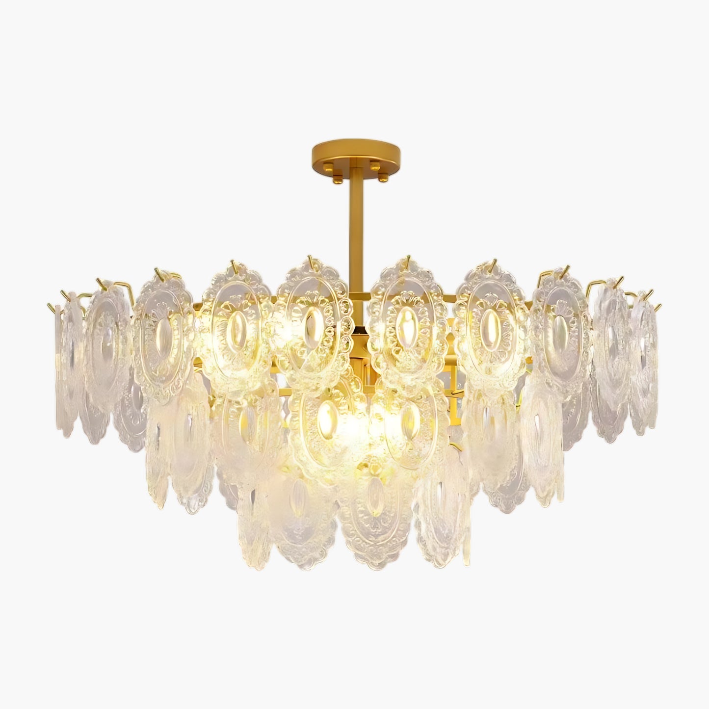 Wave Eclectic Crystal Chandelier