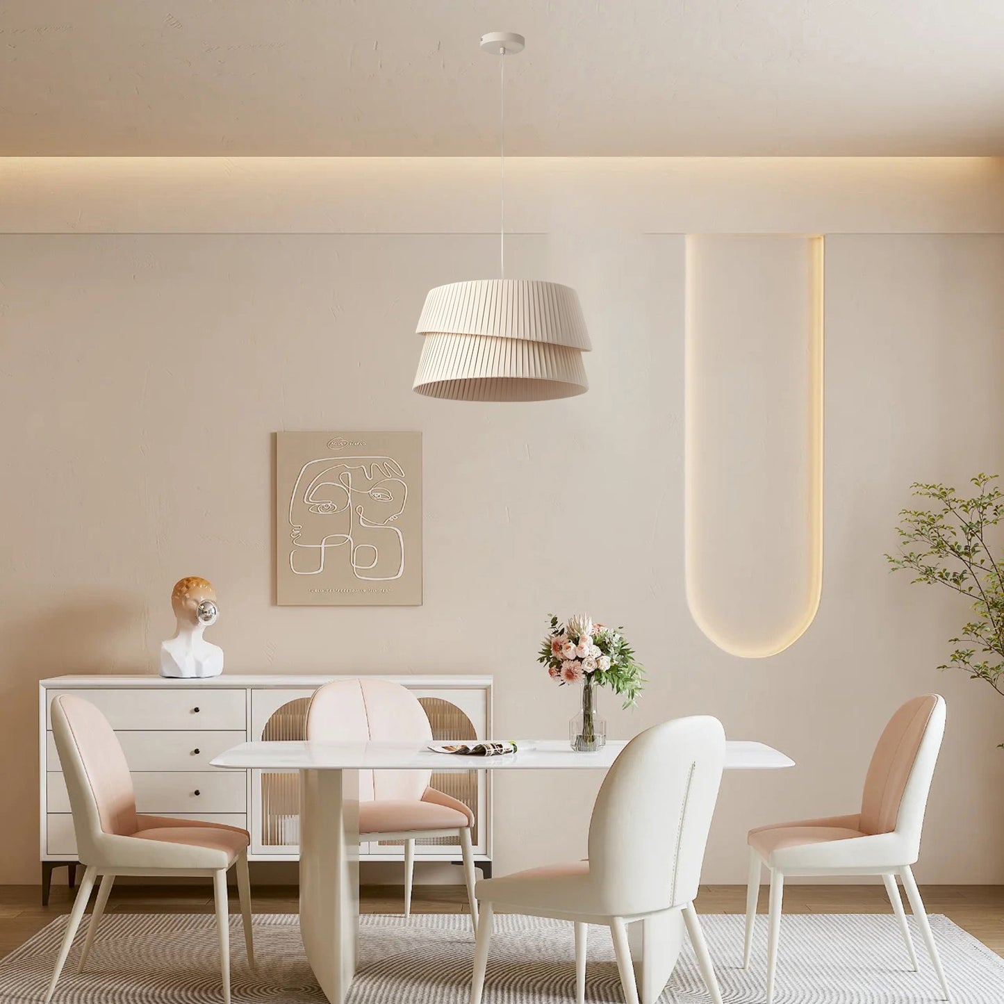 Westwing Nyla Minimalist Metal Pendant Light