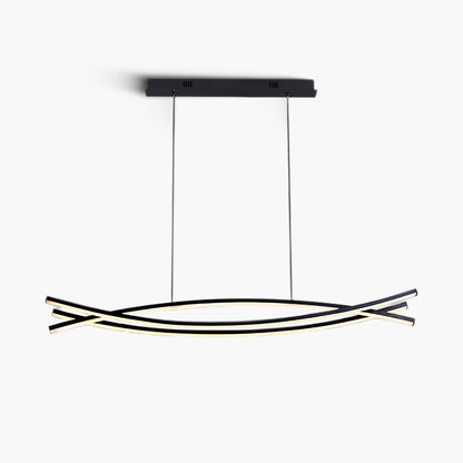 Wishbone LED Modern Aluminum Chandelier