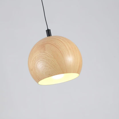 Wood Grain Luxury Pendant Lamp