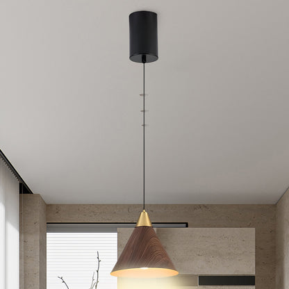 Wood Grain Luxury Pendant Lamp