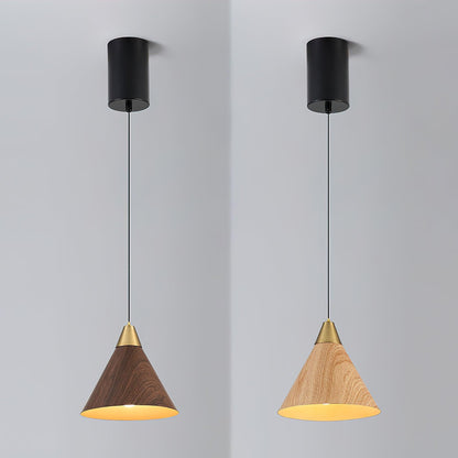 Wood Grain Luxury Pendant Lamp