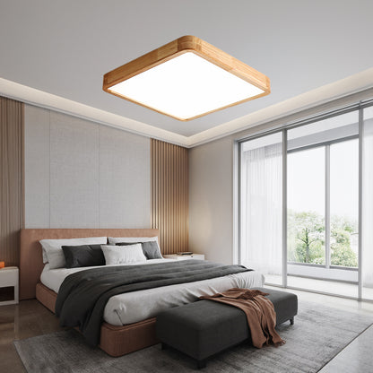 Wooden Geometric Modern Wood Ceiling Light