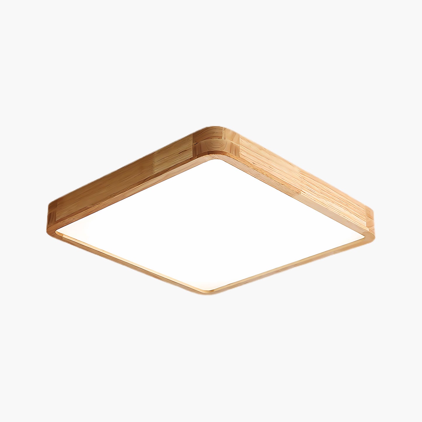 Wooden Geometric Modern Wood Ceiling Light