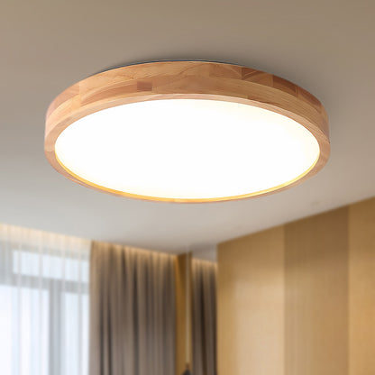 Wooden Geometric Modern Wood Ceiling Light