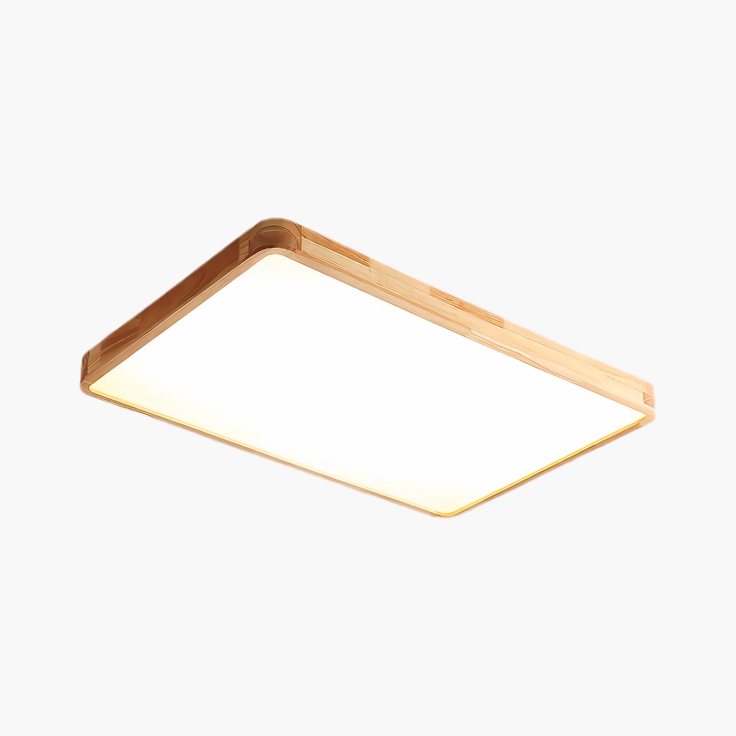 Wooden Geometric Modern Wood Ceiling Light