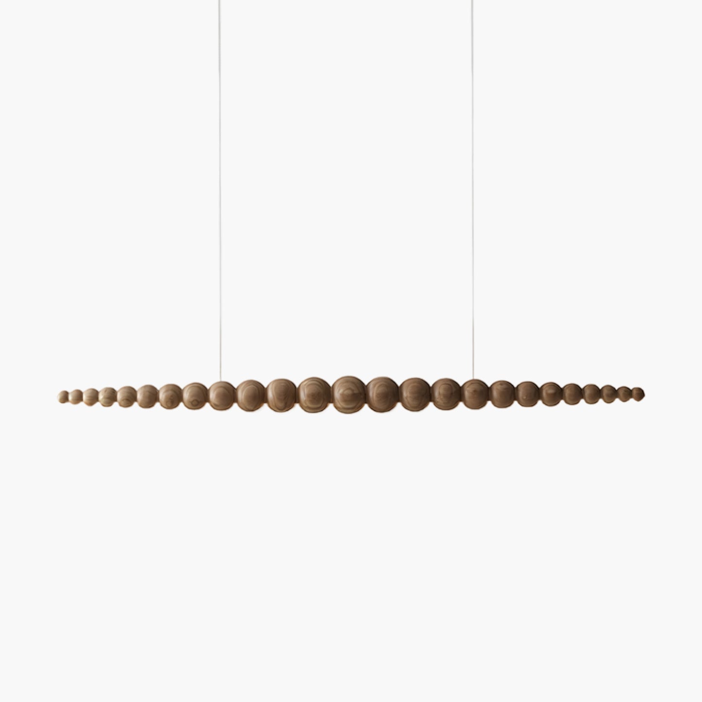 Woodline Orb Modern Metal Pendant Light