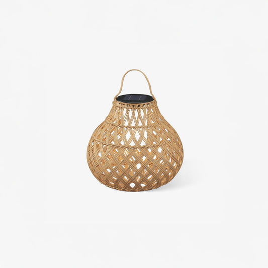 Woven Sphere Lantern Classic Metal Outdoor Lamp